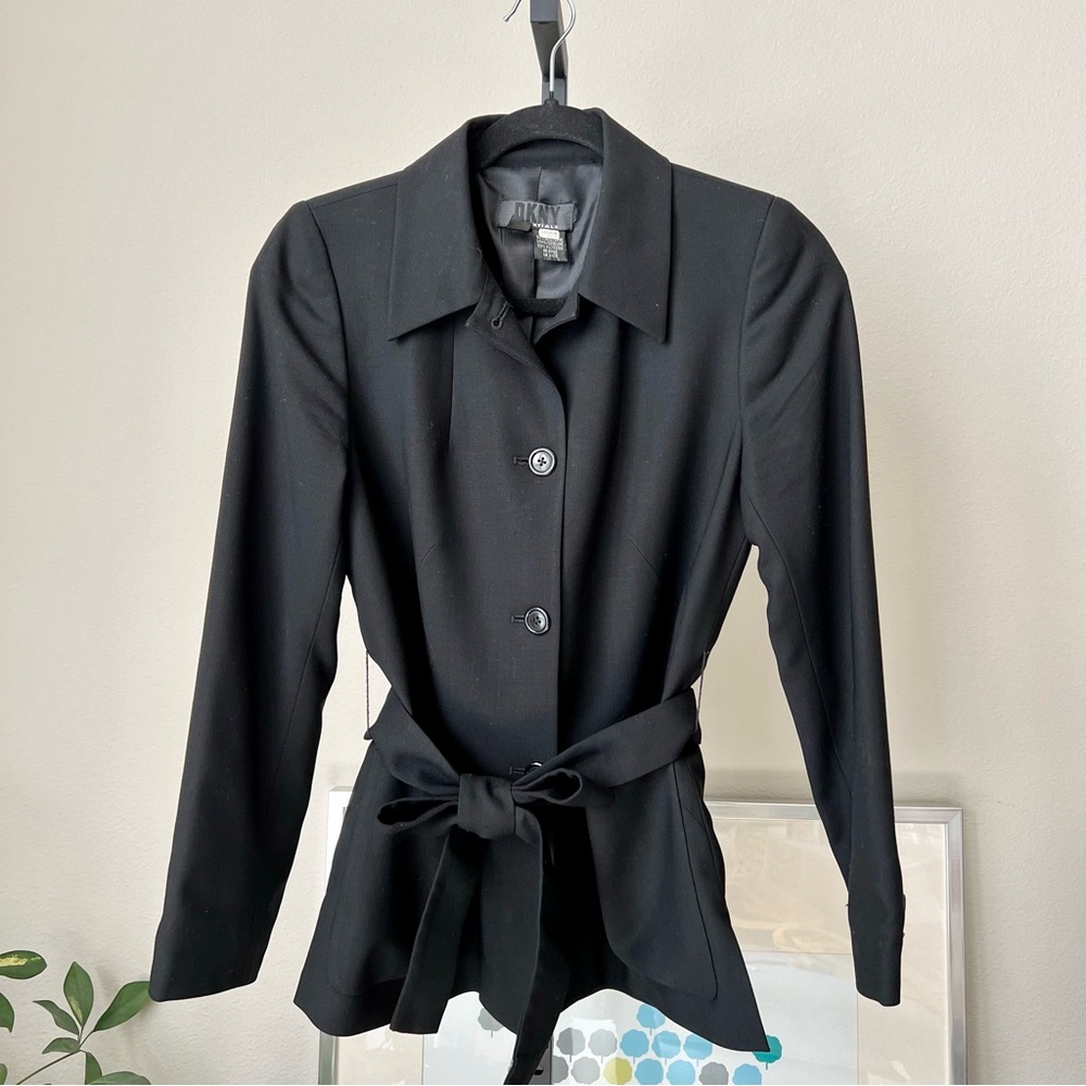 SOLD! DKNY Jacket with a belt